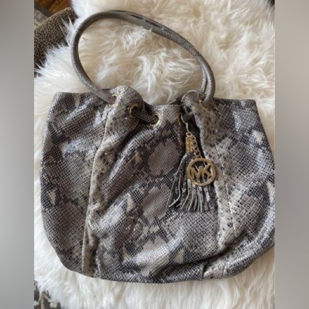 Michael Kors Snakeskin hobo with dust cover